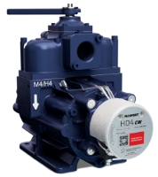 Picture of Vacuum/Pressure Pump, Cast Iron, 1-1/2" FPT Ports, HD Series, 165CFM, CW Rotation, Max 27" Hg and Max 30 PSI, Air Cooled