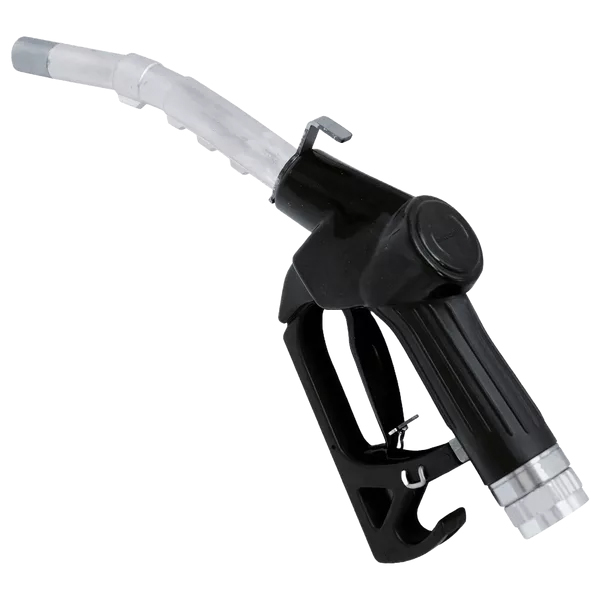 Picture of Fuel Nozzle, Gas/Diesel, 3/4IN Inlet/Spout, Automatic, 16 Gpm, UL Listed, Black, Swivel Not Included