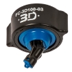 Picture of Hypro 3D Nozzle, .30 GPM @ 40 PSI, 40 PSI 20" Spacing 7.1 GPA @ 12.5MPH, 40 PSI 20" Spacing 5.1 GPA @ 17.5 MPH, Blue