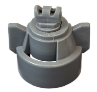 Show details for Air Induction Turbo TwinJet Nozzle Assembly with Tip, Cap and EPDM Gasket, Polymer, 110°, .06 Orifice, Gray, Dicamba Approved Picture of Air Induction Turbo TwinJet Nozzle Assembly with Tip, Cap and EPDM Gasket, Polymer, 110°, .06 Orifice, Gray, Dicamba Approved