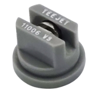 Show details for VisiFlo Flat Spray Tip Nozzle, 110°, .06 Orifice, Gray, Stainless Insert Picture of VisiFlo Flat Spray Tip Nozzle, 110°, .06 Orifice, Gray, Stainless Insert
