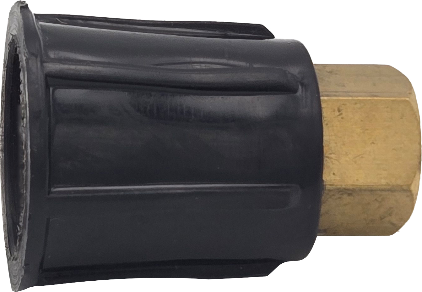 Picture of Nozzle Protector, 1/4" FPT Inlet, 1/4" MPT Nozzle Type, Black