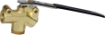 Picture of Angle Valve, 1200 Max PSI, Brass, 1/4" Ports, 180° F Max. Temperature